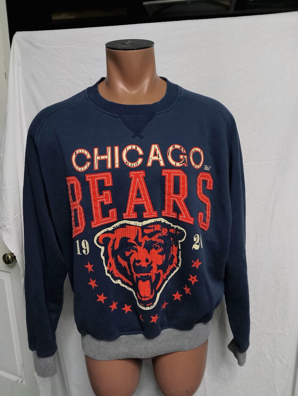 Chicago Bears Crew neck Sweatshirt XL